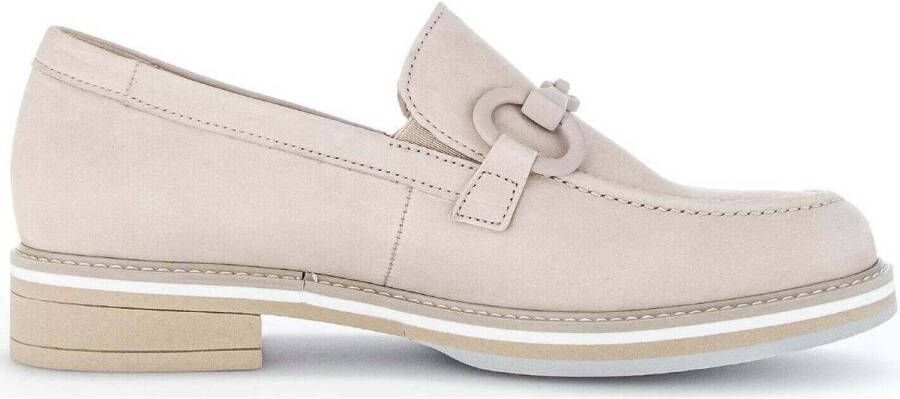 Gabor Beige Loafers Comfortabele Nubuck Stijl - Foto 2