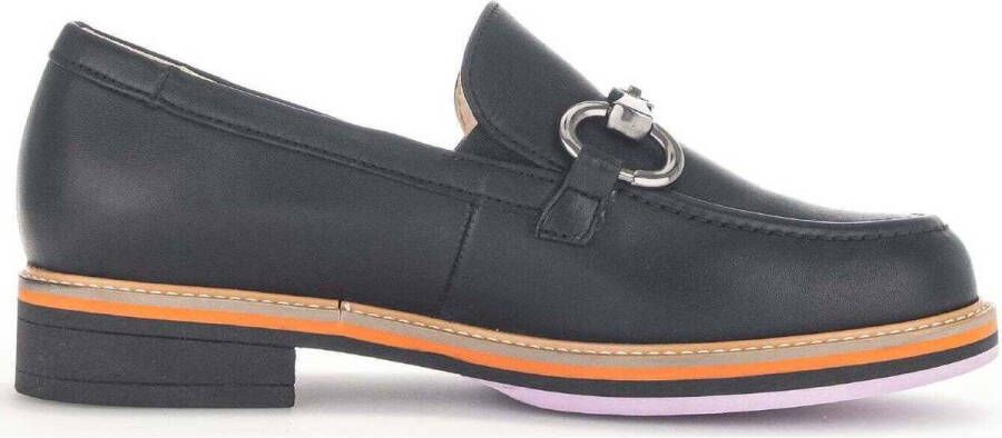 Gabor Comfortabele leren loafer voor dames Black Dames - Foto 2