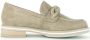 Gabor Comfortabele Suède Loafer voor Dames Green Dames - Thumbnail 3