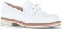 Gabor Comfortabele Leren Loafers voor Dames White Dames - Thumbnail 3