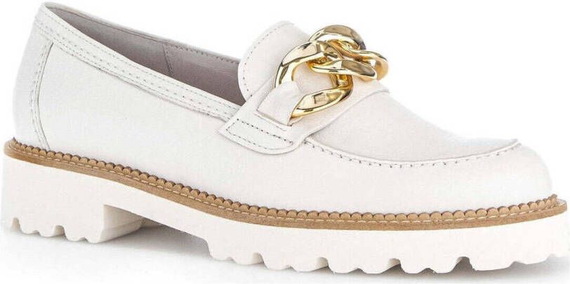 Gabor -Dames off-white-crÈme-ivoorkleur ballerina's & mocassins - Foto 8