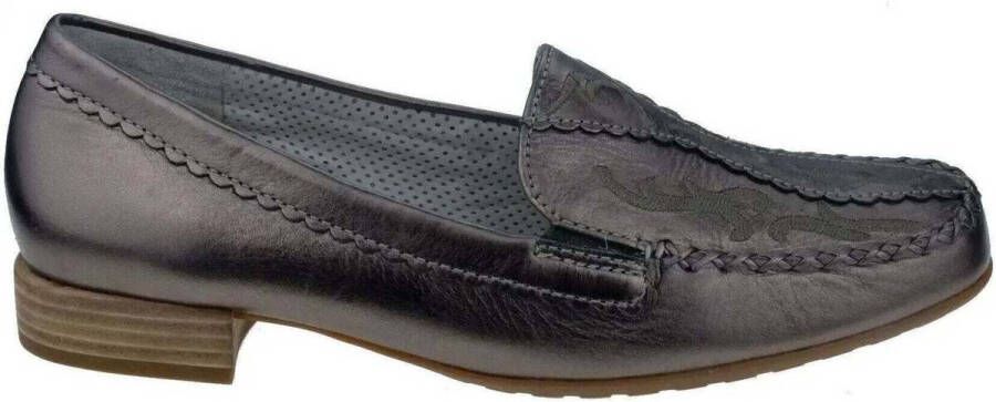 Gabor 86.323.90 dames moccasin zilver - Foto 2
