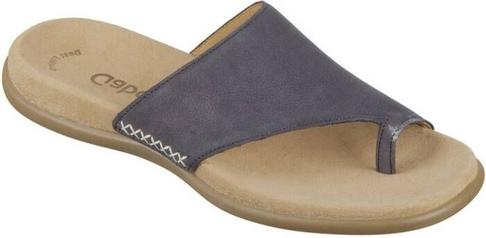 Gabor Teenslippers sleehak zomerschoen dianette met contrastkleurig borduursel - Foto 6