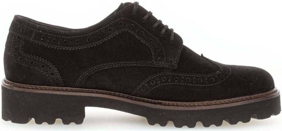 Gabor Veterschoenen met subtiele lyrische perforatie vrijetijdsschoen lage schoen veterschoen - Foto 5