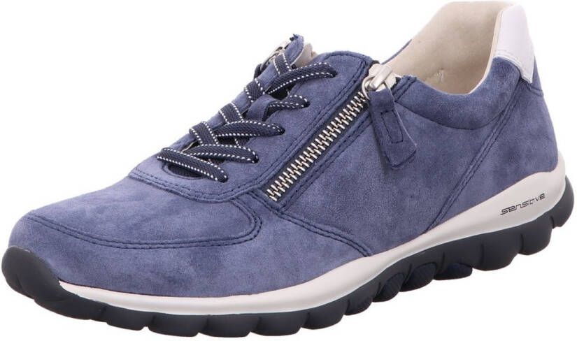Gabor Blauwe Dames Veterschoenen - Foto 2