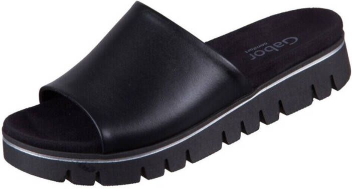 Gabor Slippers York platform zomerschoen slippers in comfortschoen schoenwijdte g (= wijd)