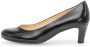 Gabor Zwarte Leren Klassieke Elegante Pumps Black Dames - Thumbnail 2