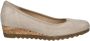 Gabor Beige suède leren ballerina flats Beige Dames - Thumbnail 2