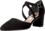 Gabor 61.343.17 Open Dames Pumps Met Enkelbandjes Zwart - Thumbnail 2