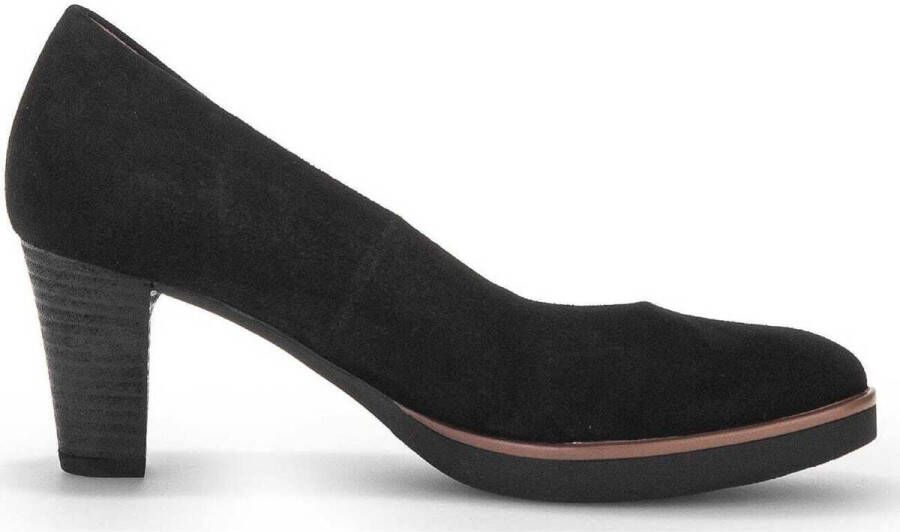 Gabor Stijlvolle damespump van suède Black Dames - Foto 3