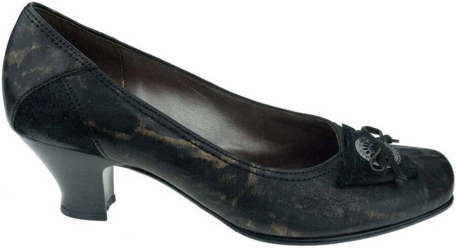 Gabor 51.363.67 dames pumps zwart goud - Foto 4