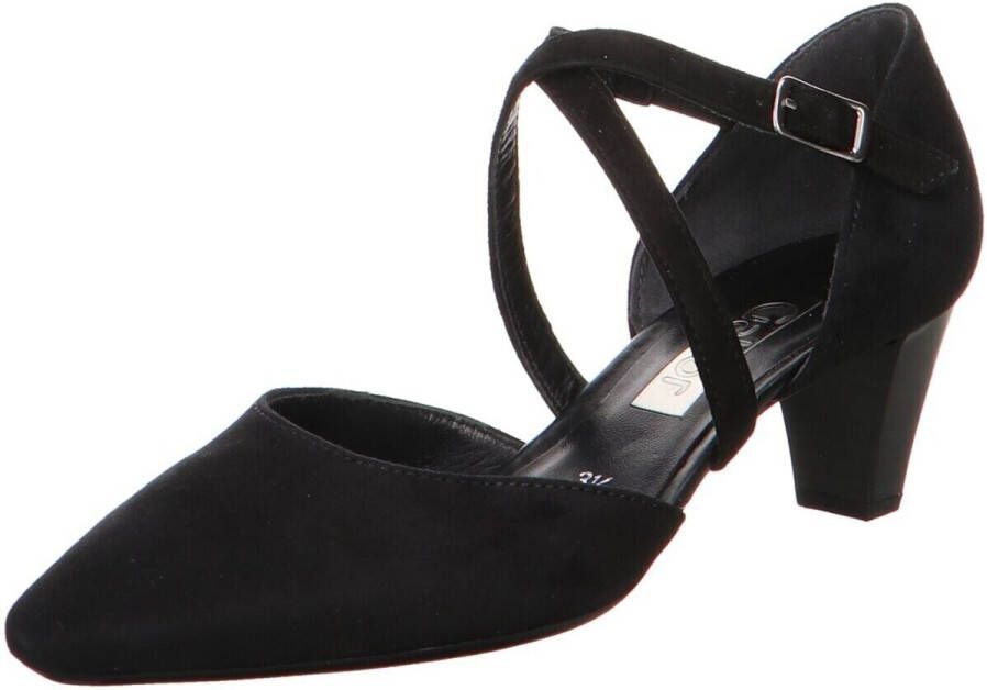 Gabor Gesppumps avondschoen feestelijke schoen trechterhak met stretchinzet - Foto 4