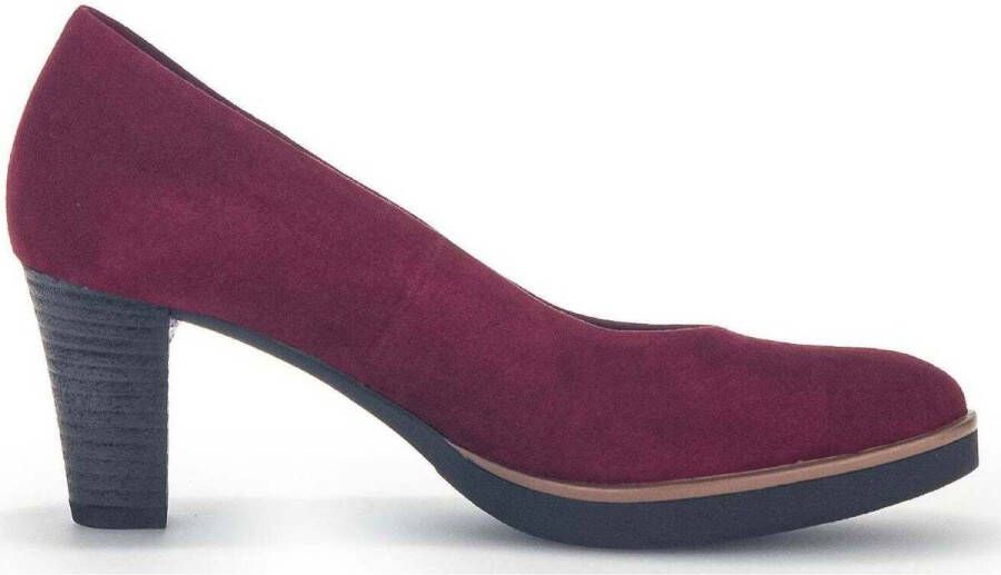 Gabor Stijlvolle damespump van suède - Foto 2