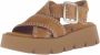 Gabor Sandalen cognac Leer Dames - Thumbnail 3