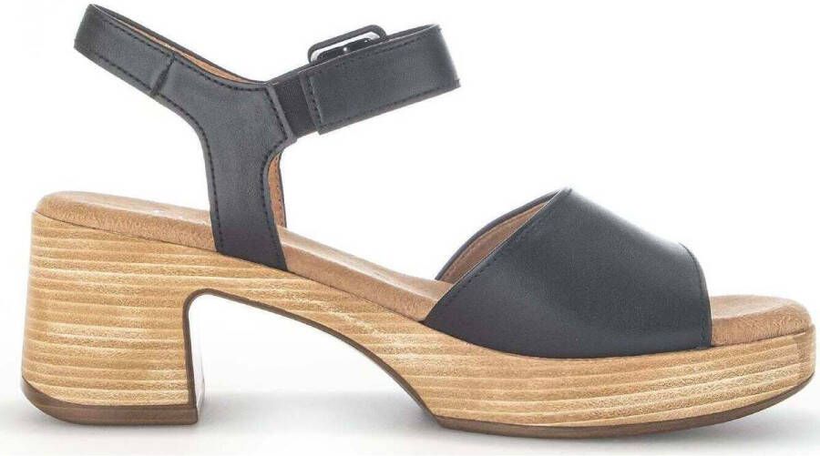 Gabor Zwarte hoge hak sandaal voor dames - Foto 2