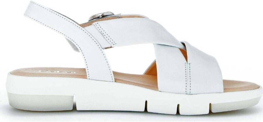 Gabor Lichtgewicht damesandaal met optimaal comfort White Dames - Foto 4