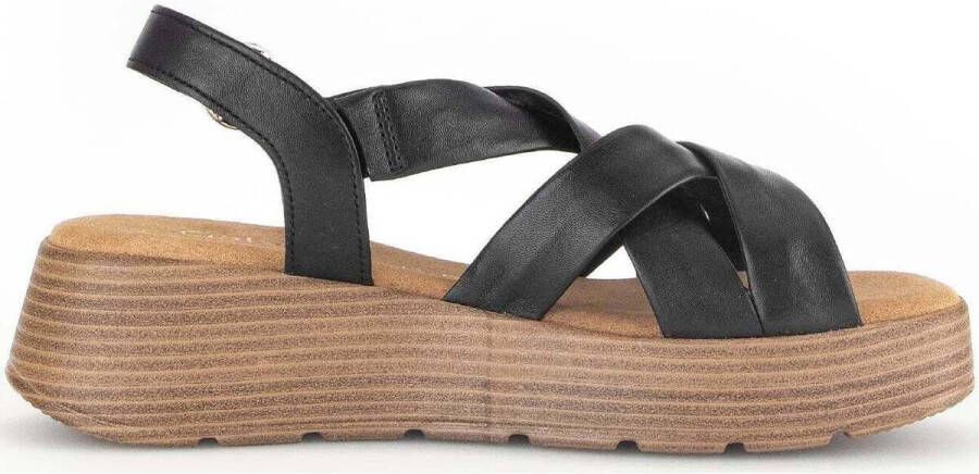 Gabor Casual damessandalen in effen kleur - Foto 6