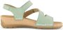 Gabor Verstelbare Velcro Strap Dames Sandaal Groen Green Dames - Thumbnail 2