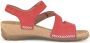 Gabor Verstelbare Velcro Strap Dames Sandaal Groen Green Dames - Thumbnail 19