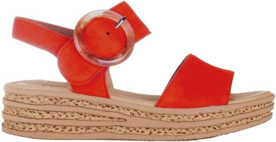 Gabor Platte sandalen voor dames in effen kleur - Foto 8