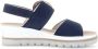 Gabor Marineblauwe Suède Sandalen Comfortabel Stijlvol Blue Dames - Thumbnail 2