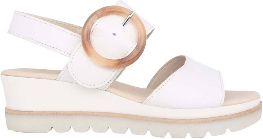 Gabor Witte Damessandaal Zomercollectie - Foto 2