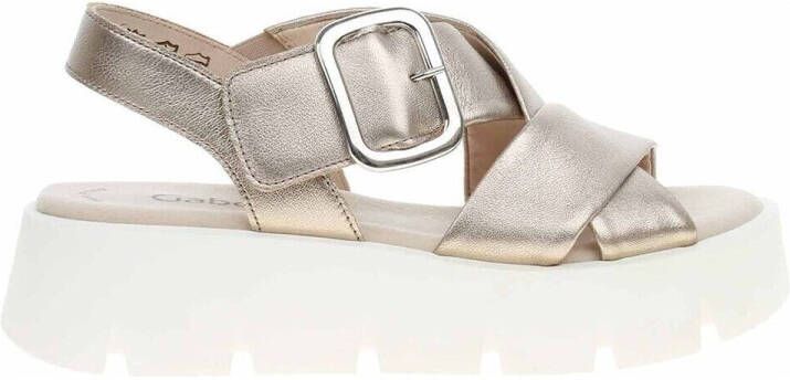 Gabor Comfortabele damessandalen in effen kleur - Foto 2