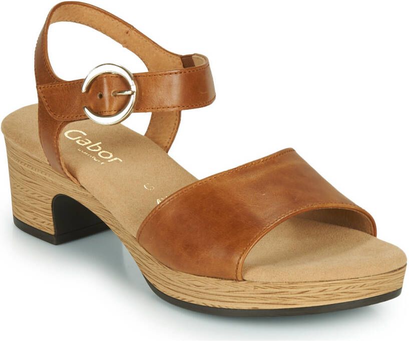 Gabor -Dames cognac caramel sandalen - Foto 1