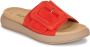 Gabor Slippers plateau zomerschoen slippers met grote decoratieve gesp - Thumbnail 2