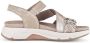 Gabor rollingsoft sensitive 66.882.63 dames rollende wandelsandaal beige - Thumbnail 2