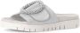 Gabor Slippers plateau zomerschoen slippers met sierparels aan de decoratieve gesp - Thumbnail 1