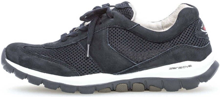 Gabor rollingsoft sensitive 06.966.46 dames rollende wandelsneaker blauw - Foto 6