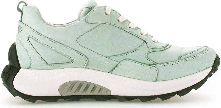 Gabor rollingsoft sensitive 26.915.44 dames rollende wandelsneaker groen - Foto 3