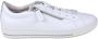 Gabor Witte Leren Dames Sneaker Makkelijk aan te trekken White Dames - Thumbnail 2