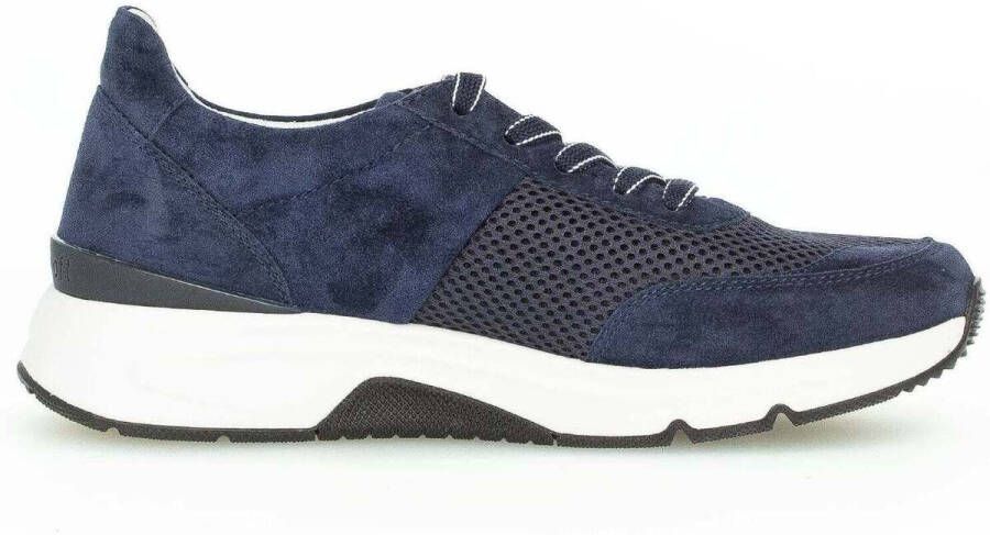Gabor rollingsoft sensitive 46.897.36 dames rollende wandelsneaker blauw - Foto 3