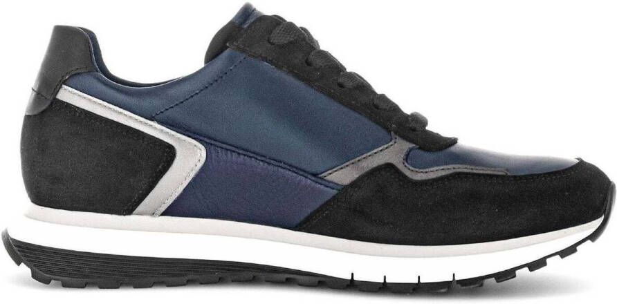 GABOR Lage Sneakers Dames 378 Maat: 40 5 Materiaal: Leer Kleur: Blauw - Foto 4
