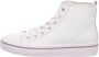 Gabor Witte Leren Hoge Sneakers White Dames - Thumbnail 2