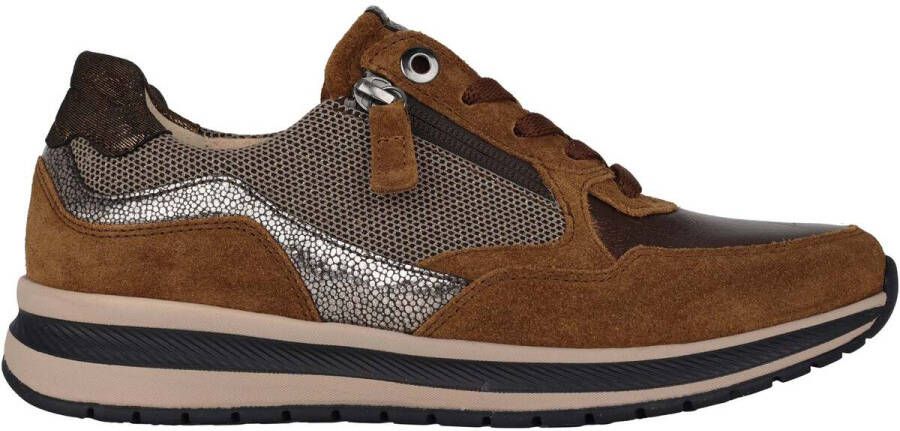 Gabor 76.318.15 dames sneaker bruin - Foto 2