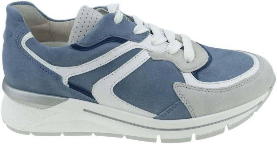 Gabor 86.585 86.585.36 Blauw combi sneaker wijdte H - Foto 8