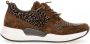 Gabor rollingsoft sensitive 96.955.81 dames rollende wandelsneaker bruin - Thumbnail 3