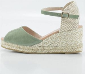 Gaimo Espadrilles Alpargatas en color verde para señora