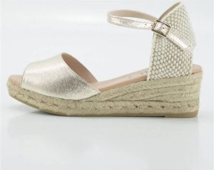 Gaimo Espadrilles Alpargatas en color oro para señora