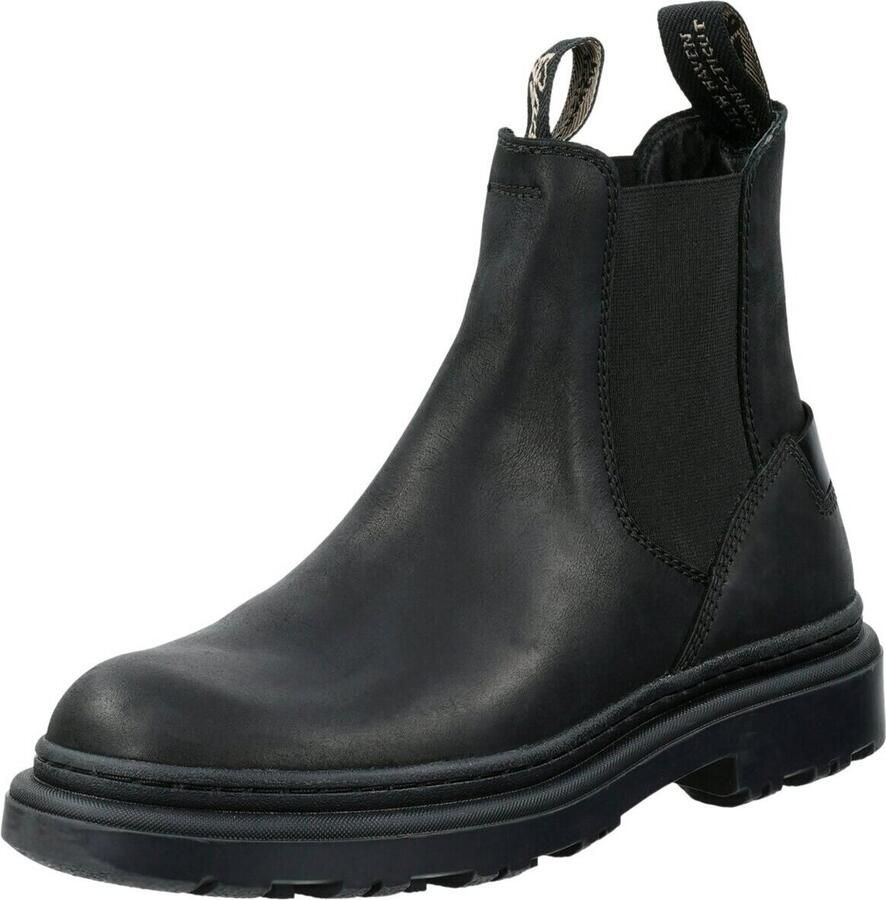 Gant Chelsea boots van leer met labeldetails model 'Timbly'