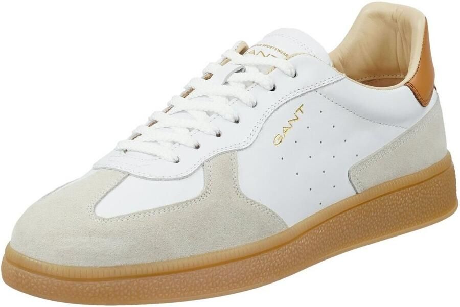 Gant Sneakers van echt leer met logodetail model 'Cuzmo'