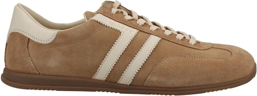 Gant Spearclub beige leren pantoffels - Foto 3