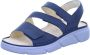 Ganter 200471~HALINA~~~~~~~~~~~~~~~~~ Platte sandalenDames Sandalen Blauw - Thumbnail 2