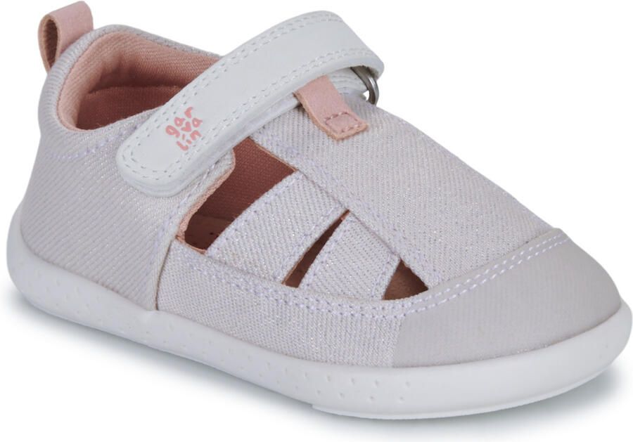 Garvalin Platte sandalen SOFT CANVAS