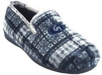 Garzon Pantoffels Ir por casa caballero 6501.292 azul