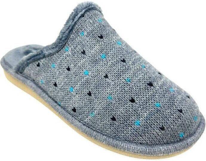 Garzon Pantoffels Ir por casa señora p450.329 azul