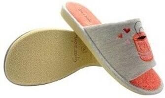 Garzon Teenslippers Ir por casa señora p429.119 gris